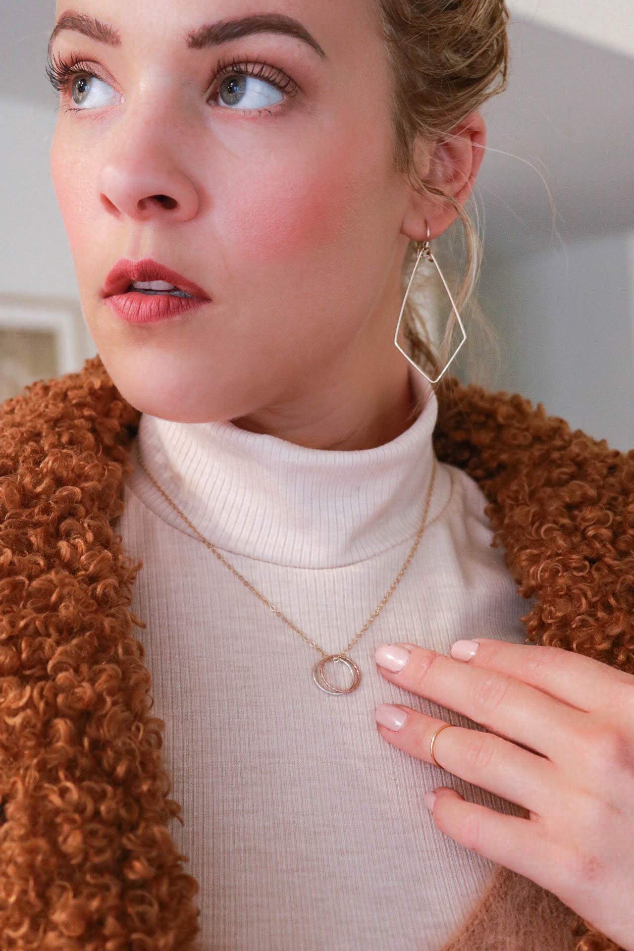 Midi Ring Necklace